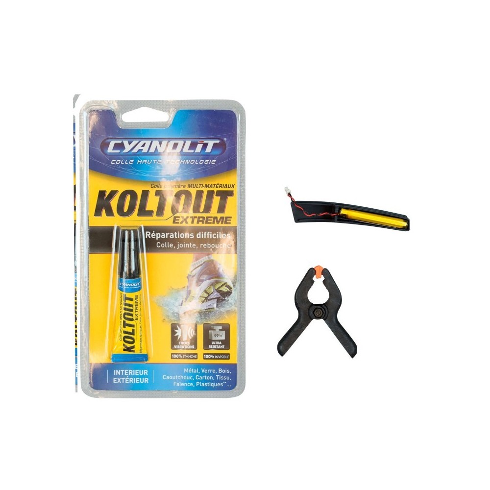 Kit sostituzione batteria piastre Deus2
