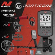 MINELAB MANTICORE PROMO CON 3 PIASTRE
