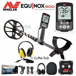 Minelab Equinox 800 + Cuffie sub (Promo)